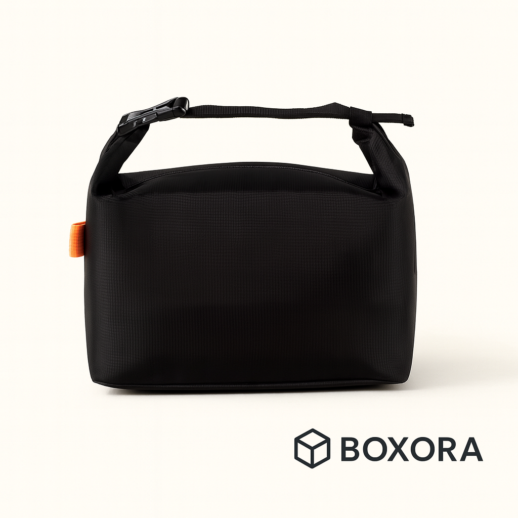 Boxora™ Handheld Insulated Lunch Bag – Stylish Bento Tote for Work, School, and Outdoor Living